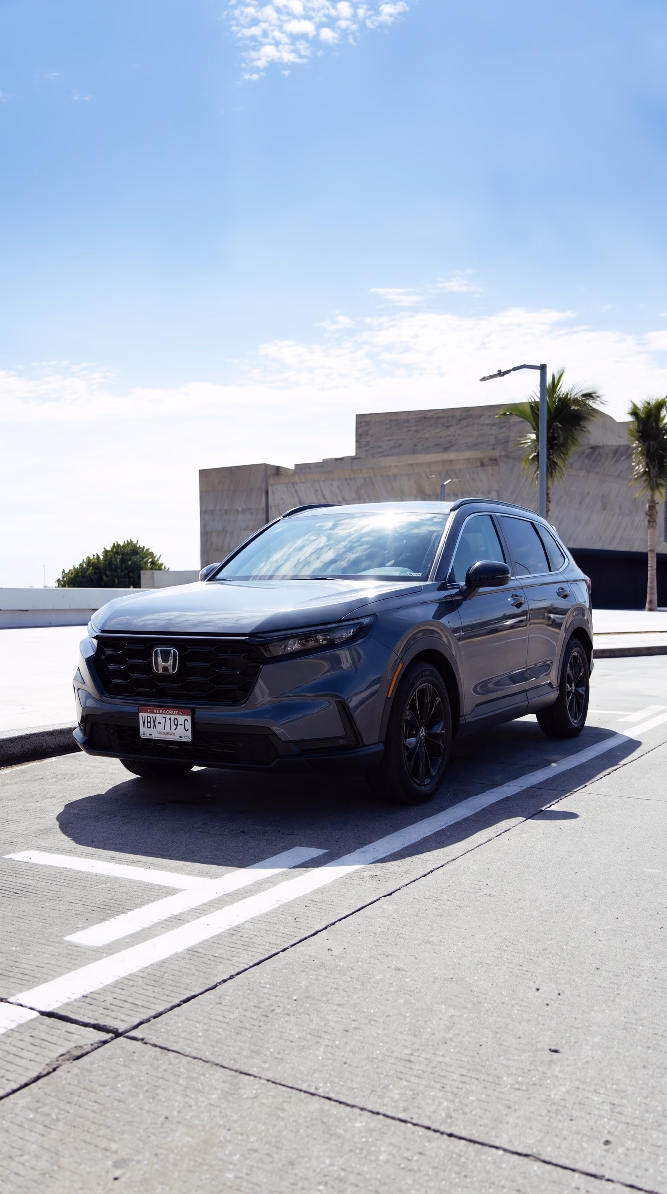 SUV Honda CR-V de Serénvia en vista tres cuartos