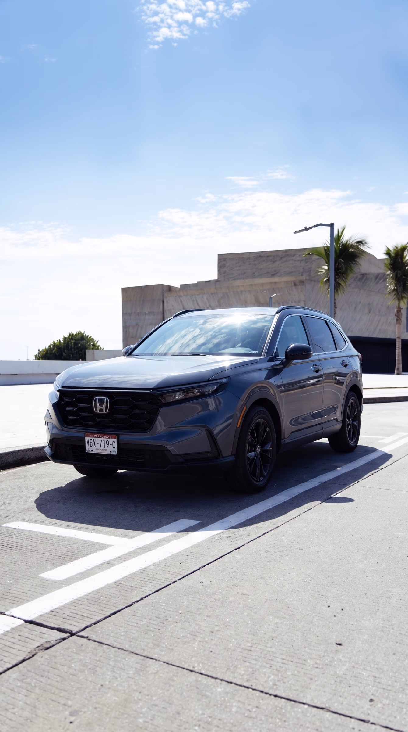 SUV Honda CR-V de Serénvia en vista tres cuartos